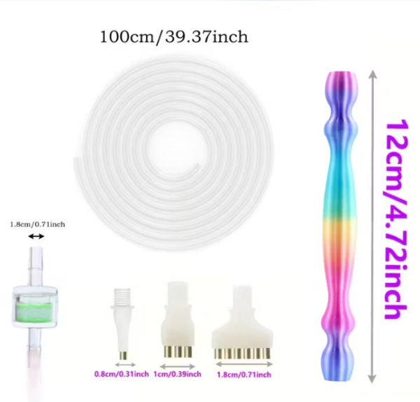 Diamond Painting 7-teiliges Vakuum-Diamant-Stift-Ersatzset